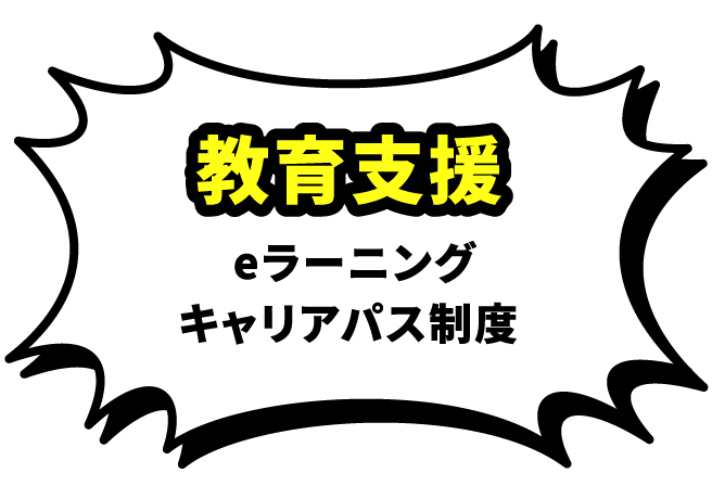 【教育支援】eラーニング キャリアパス制度 